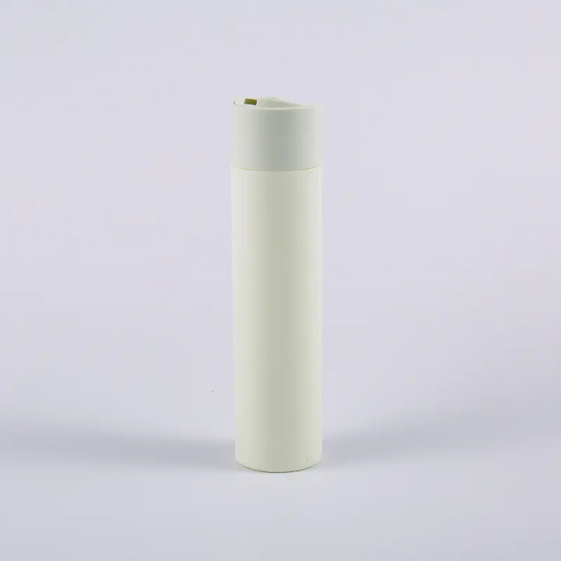 Multiple Color Soft Touch Round Shape 250ml Cleansing Bottle With Disk Cap
