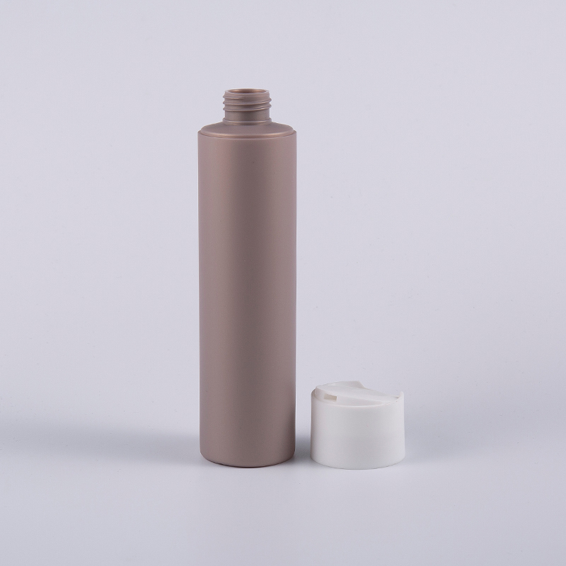 Multiple Color Soft Touch Round Shape 250ml Cleansing Bottle With Disk Cap