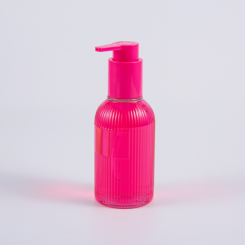Sustainability 80ml PET Plastic Bottle With Plastic Lotion Pump