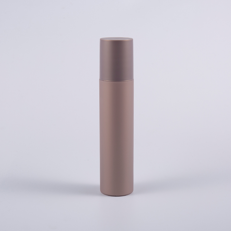Multiple Color Soft Touch Round Shape 250ml Cleansing Bottle With Plastic Pump 