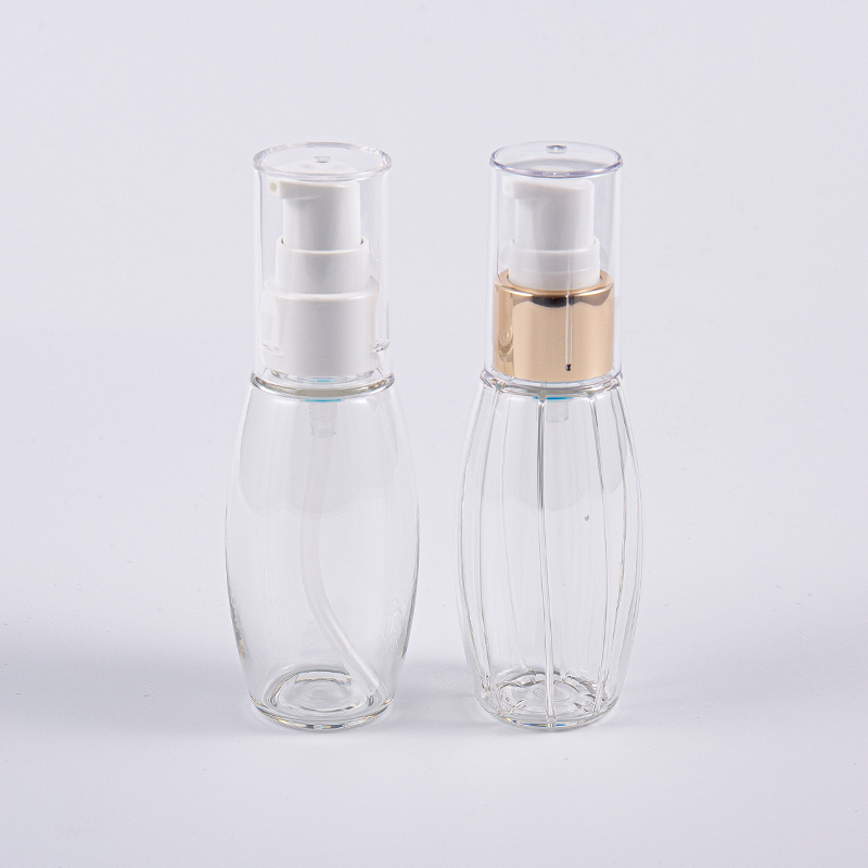 Travelling Use 50ml PETG Ball Shape Bottle With Pump