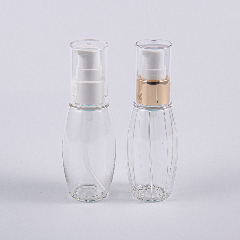 Travelling Use 50ml PETG Ball Shape Bottle With Pump
