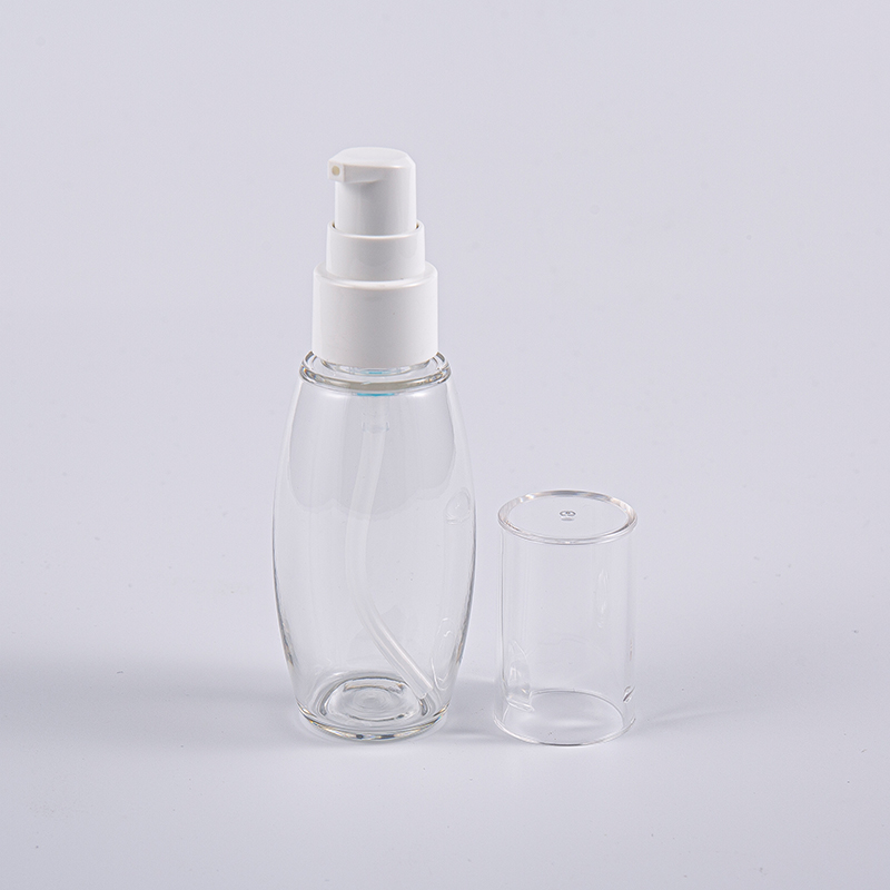 Travelling Use 50ml PETG Ball Shape Bottle With Pump