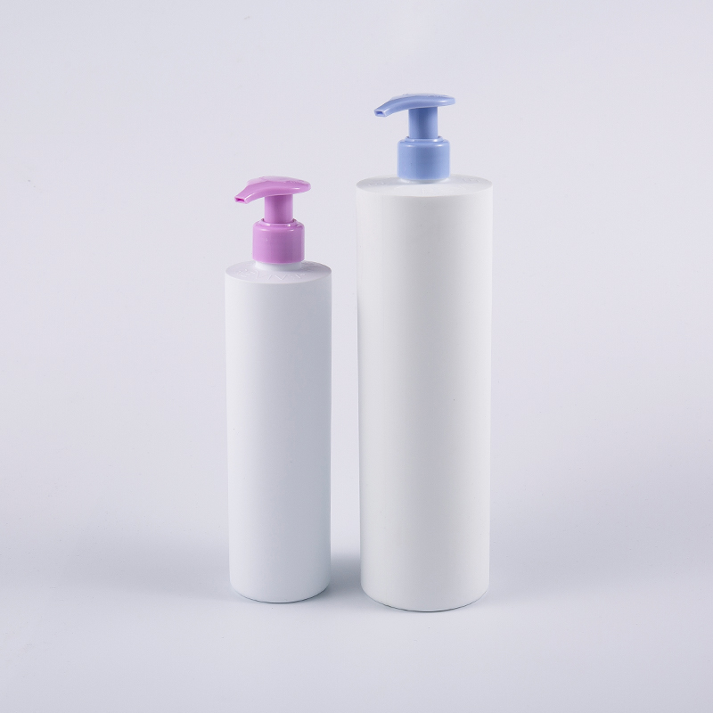 Round Shape 360ml Dispensing Cleansing Shampoo Body Washes Bottles