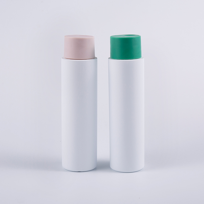 Round Shape 360ml Cleansing Shampoo Body Washes Bottles With Disk Cap
