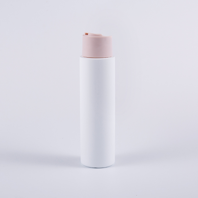 Round Shape 360ml Cleansing Shampoo Body Washes Bottles With Disk Cap