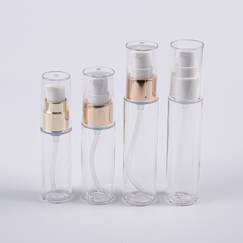 Travelling Use 20ml 30ml 40ml Slim PETG Lotion Bottle With Pump
