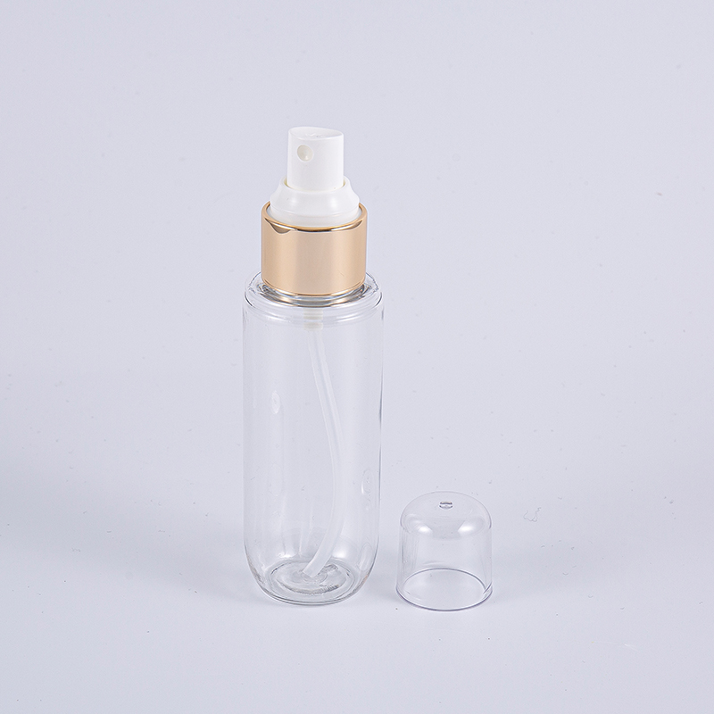 Eco-Friendly Packaging 75ml Transparent PE Serums Toners Or Cleansers Bottles