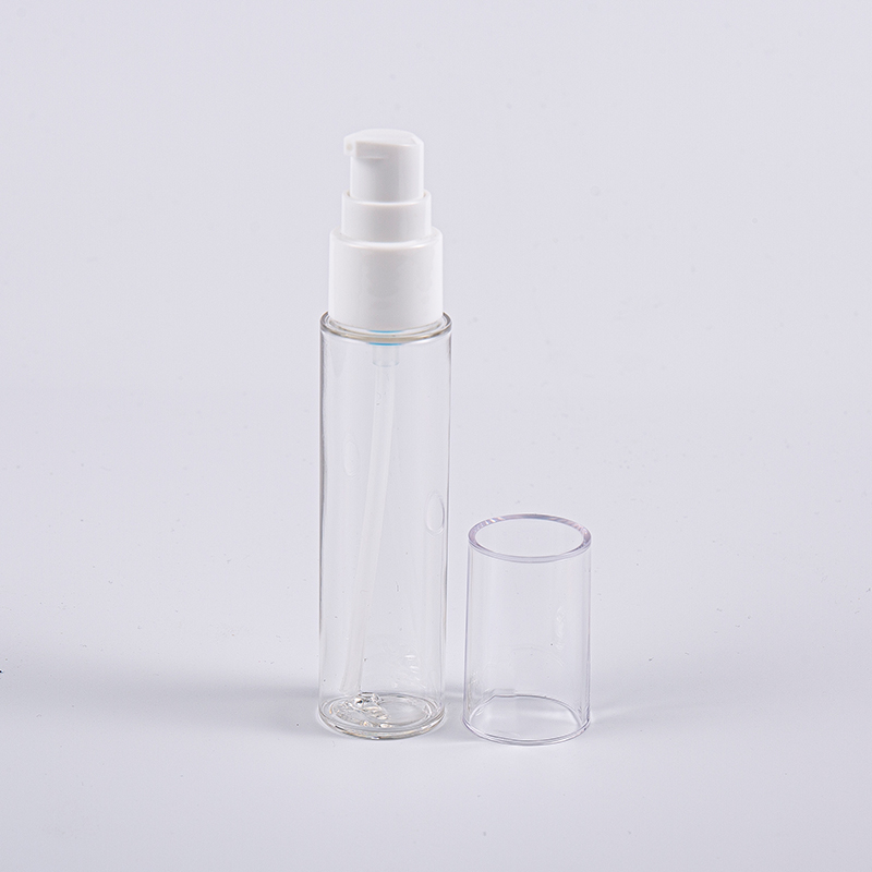 Travelling Use 20ml 30ml 40ml Slim PETG Lotion Bottle With Pump
