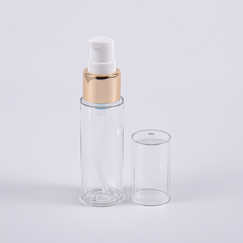Travelling Use 20ml 30ml 40ml Slim PETG Lotion Bottle With Pump