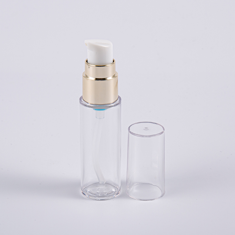 Travelling Use 20ml 30ml 40ml Slim PETG Lotion Bottle With Pump