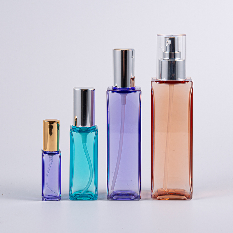 Facial Moisturizers 15ml 30ml 100ml 150ml PETG Square Lotion Bottle