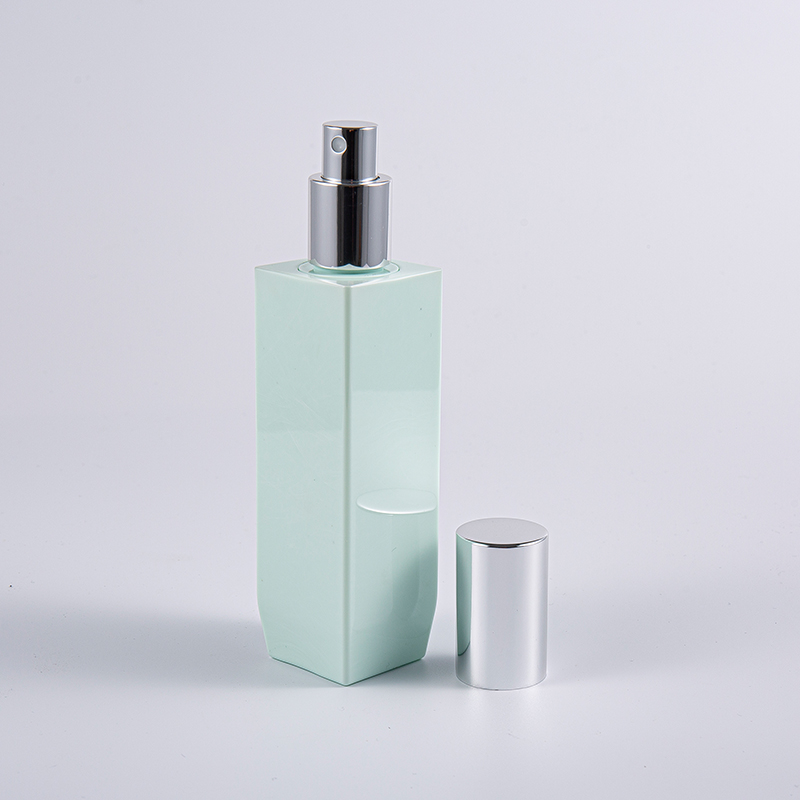 Multiple Color Option Square Shape 120ml PETG Thick Wall Lotion Bottle With Aluminium Pump Cap 