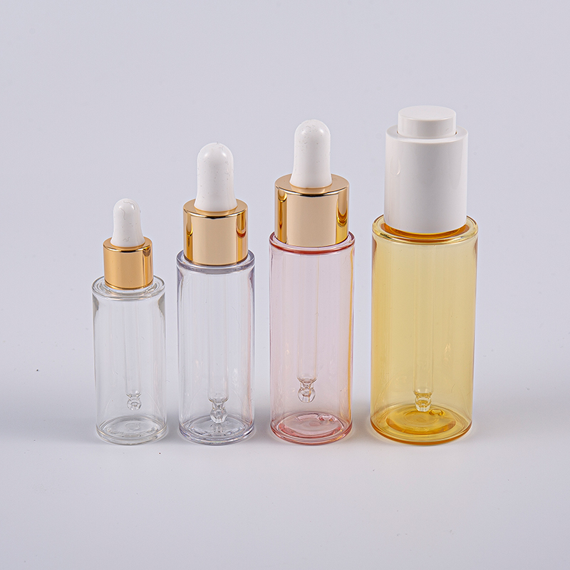 Travelling use 10ml 20ml 30ml 50ml slim PETG Lotion Bottle With Pump