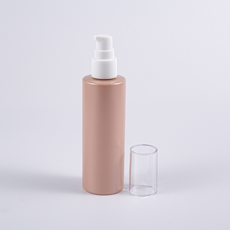 Cosmetics Use 120ml PET Plastic Bottle With Sprayer Pump