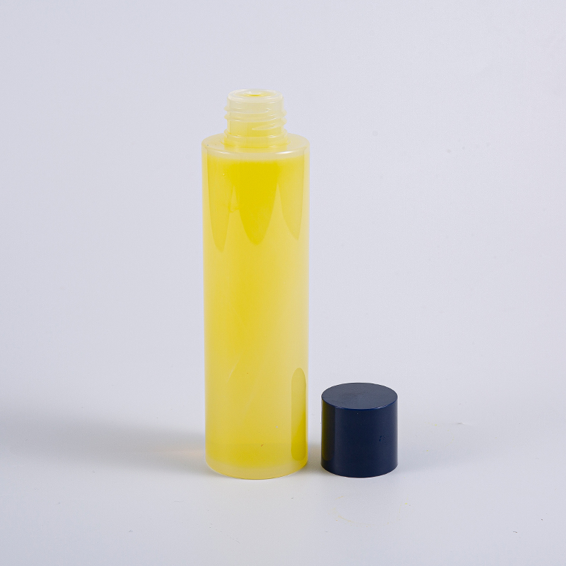 50ml 100ml 120ml 130ml 170ml 200ml PETG Round Lotion Bottle With Round Screw Cap And Small Inserts