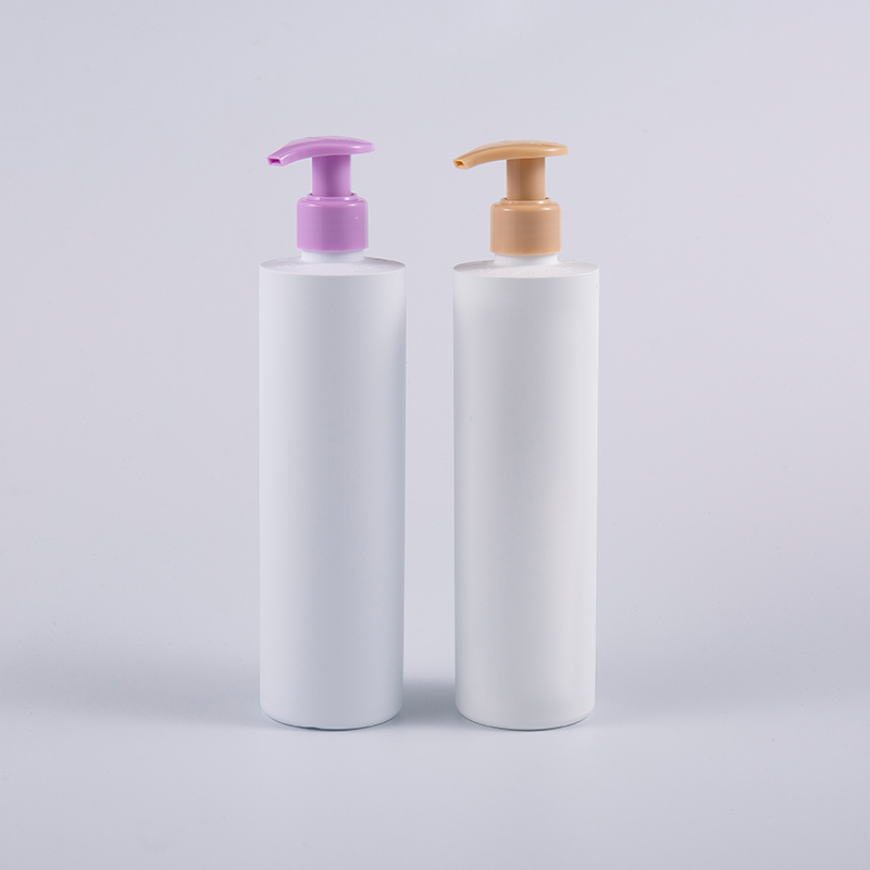 Round Shape 360ml Dispensing Cleansing Shampoo Body Washes Bottles