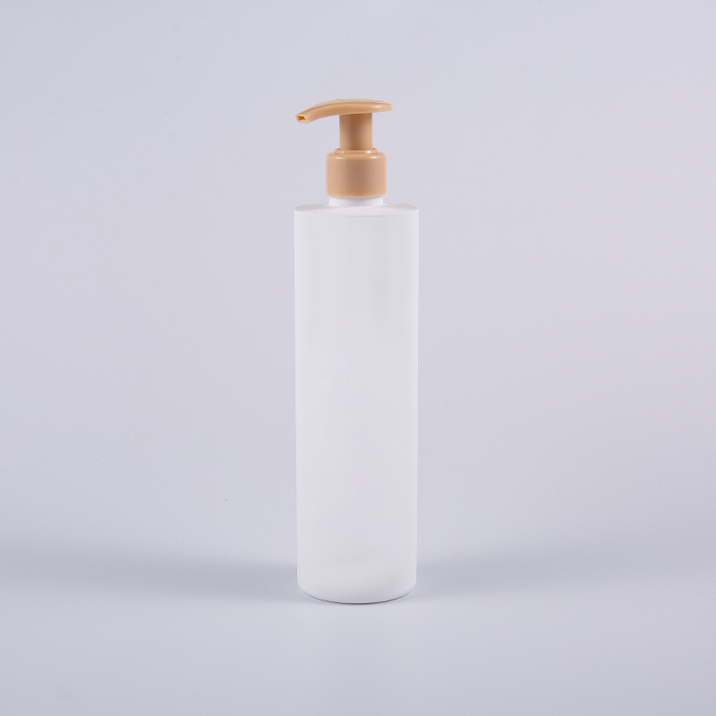 Round Shape 360ml Dispensing Cleansing Shampoo Body Washes Bottles