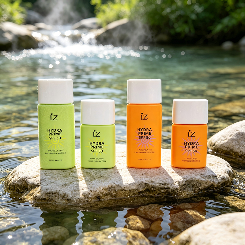 50ml Square 5-Layer EVOH Co-extruded PE Squeezable Sunscreen Tottle Bottle With Screw Cap 50ml Square 5-Layer EVOH Co-extruded PE Squeezable Sunscreen Tottle Bottle With Screw Cap