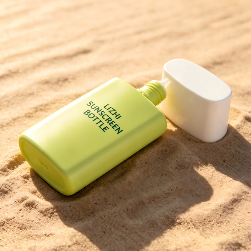 50ml Square 5-Layer EVOH Co-extruded PE Squeezable Sunscreen Tottle Bottle With Screw Cap 50ml Square 5-Layer EVOH Co-extruded PE Squeezable Sunscreen Tottle Bottle With Screw Cap